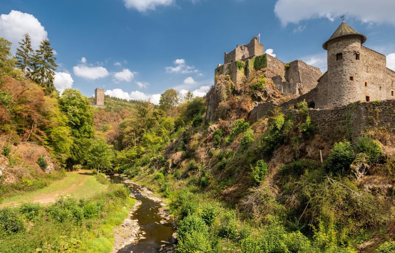 Manderscheid Upper Castle, Manderscheid, Germany, Germany